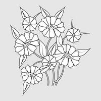fleur floral mehndi tatouage eps mandala motifs pour Télécharger vecteur