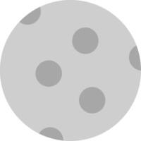 icône plate de lune vecteur