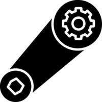 icône de glyphe de ceinture vecteur