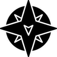 icône de glyphe sud vecteur