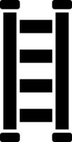 icône de glyphe d'escabeau vecteur