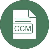 ccm fichier format glyphe multi cercle icône vecteur