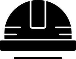 casque glyphe icône conception vecteur