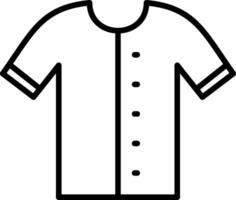 chemise ligne icône conception vecteur