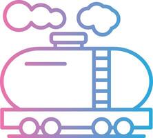 carburant ligne pente icône conception vecteur