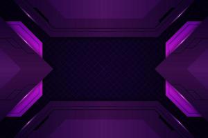 fond de jeu e-sport moderne brillant technologie premium futuriste violet vecteur