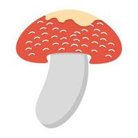 concepts de champignons comestibles vecteur