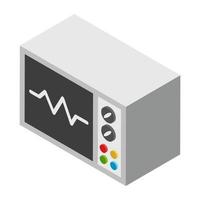 concepts d'électrocardiogramme à la mode vecteur