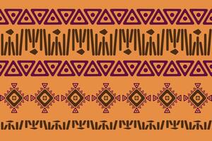 navajo originaire de américain en tissu sans couture motif, géométrique tribal ethnique traditionnel arrière-plan, conception éléments, conception pour tapis, papier peint, vêtements, tapis, intérieur, broderie illustration. vecteur
