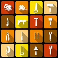 Outils Icons Set vecteur