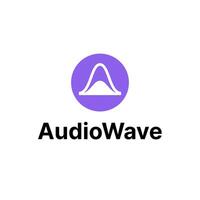 l'audio la musique du son vague logo vecteur