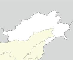 emplacement carte de arunachal Pradesh est une Etat de Inde vecteur