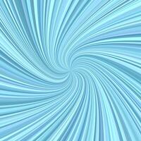 tourbillon Contexte - illustration de tourné des rayons dans lumière bleu tons vecteur