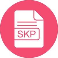 skp fichier format multi Couleur cercle icône vecteur