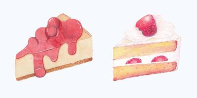 mignonne aquarelle boulangerie clipart - Télécharger boulangerie illustration vecteur