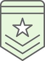 badge fillay icône conception vecteur
