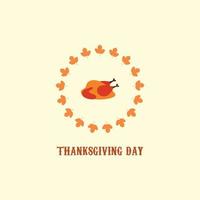 illustration vectorielle de thanksgiving vecteur