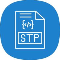 fichier les formats ligne courbe icône conception vecteur