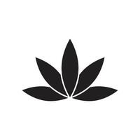 cannabis logo modèle symbole conception vecteur