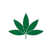 cannabis logo modèle symbole conception vecteur