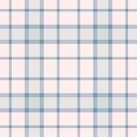 pureté tartan textile, confort sans couture Contexte plaid. couverture modèle en tissu vérifier texture dans blanc et pastel couleurs. vecteur