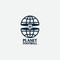 planète Football logo vecteur