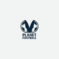 planète Football logo vecteur