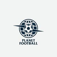 planète Football logo vecteur