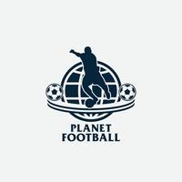 planète Football logo vecteur