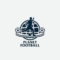 planète Football logo vecteur