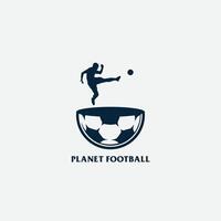 planète Football logo vecteur