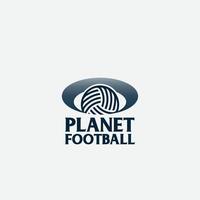 planète Football logo vecteur