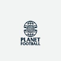 planète Football logo vecteur