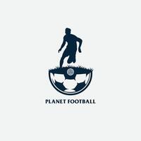 planète Football logo vecteur