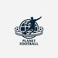 planète Football logo vecteur