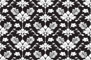 noir et blanc sans couture modèle image pour Contexte ou texture, eps dix vecteur