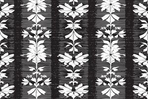 noir et blanc sans couture modèle image pour Contexte ou texture, eps dix vecteur