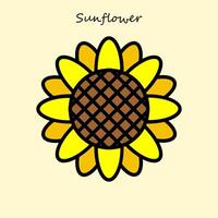 le tournesol illustration vecteur