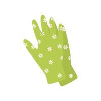 jardinage gants pour travail. floral gants illustration vecteur