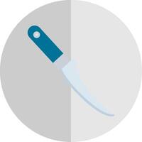 désossage couteau plat échelle icône conception vecteur