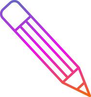 crayon ligne pente icône conception vecteur