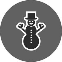 Bonhomme de neige Vector Icon