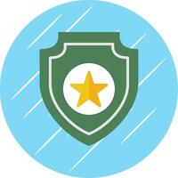 badge plat cercle icône conception vecteur