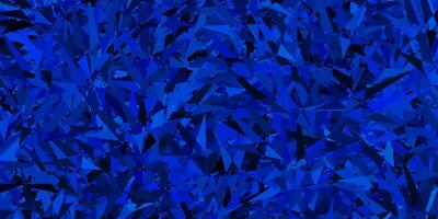 foncé bleu modèle avec polygonal style. vecteur
