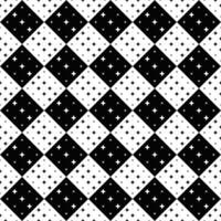 noir et blanc géométrique incurvé étoile modèle Contexte vecteur