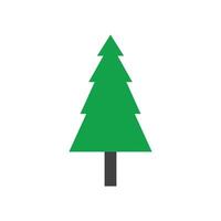 Facile pin ou sapin arbre logo pin maison à feuilles persistantes.pour pin forêt aventuriers camping la nature badges et entreprise. vecteur