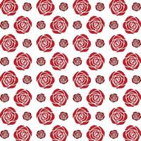rouge Rose frappant branché multicolore répéter modèle illustration Contexte conception vecteur