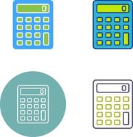 conception d & # 39; icône de calculatrice vecteur