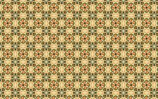 marron et vert batik sans couture azulejo sol tuile Oriental ancien sans couture modèle floral textures vecteur