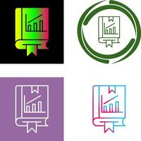 conception d'icône de statistiques vecteur